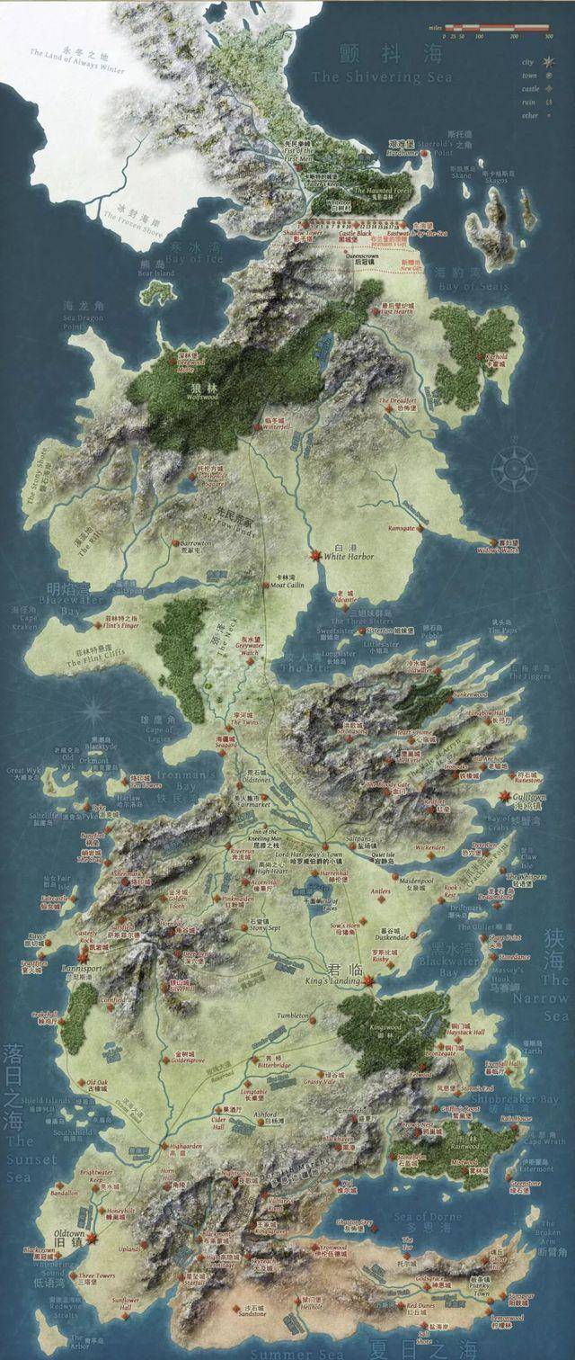 揭秘！《权利的游戏》中7国到底对应了哪些国家？你能猜对几个